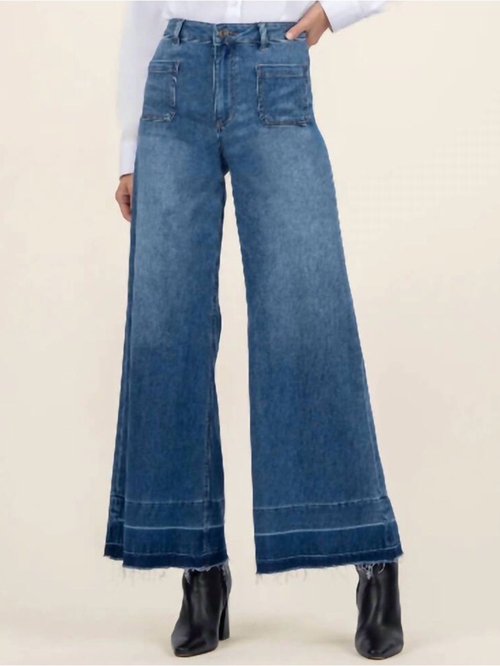 KUT Goldie High Rise Super Wide/Flare